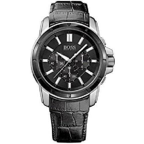 Image of Hugo Boss Sølv Quartz herre ur, model 1512926